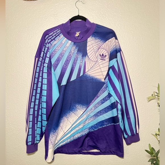adidas Other - ⚽️Adidas Vintage 90s Long Sleeve Goal Keeper Soccer Jersey⚽️